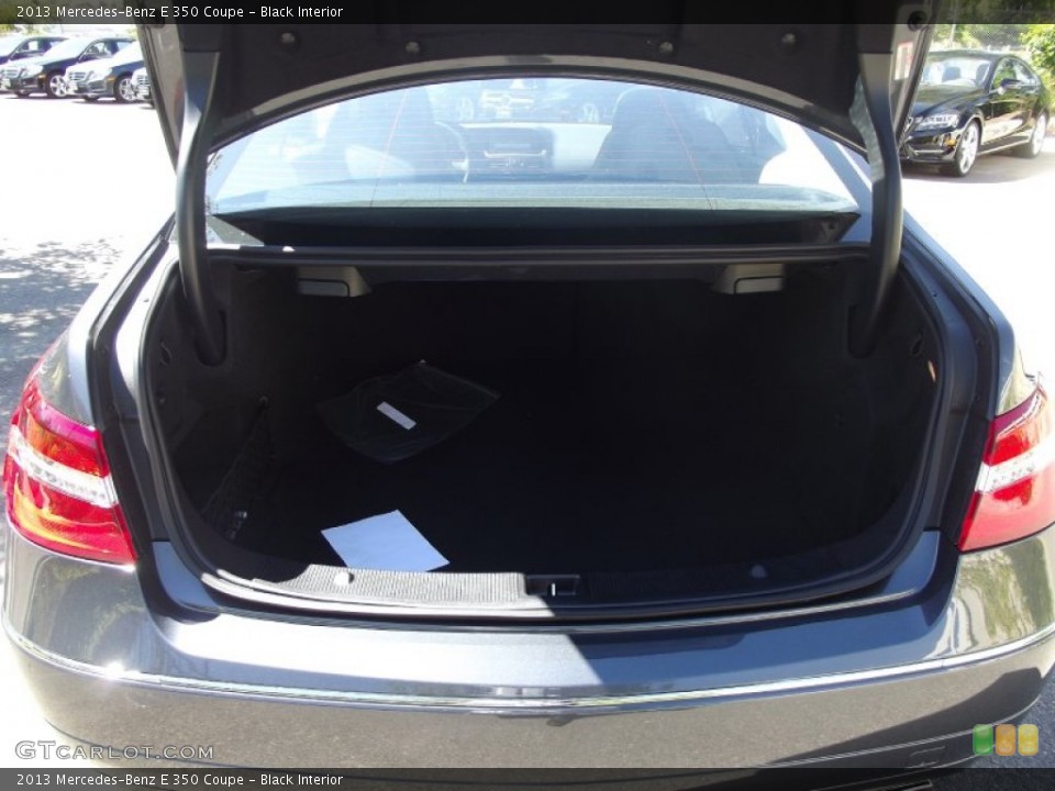 Black Interior Trunk for the 2013 Mercedes-Benz E 350 Coupe #68555839