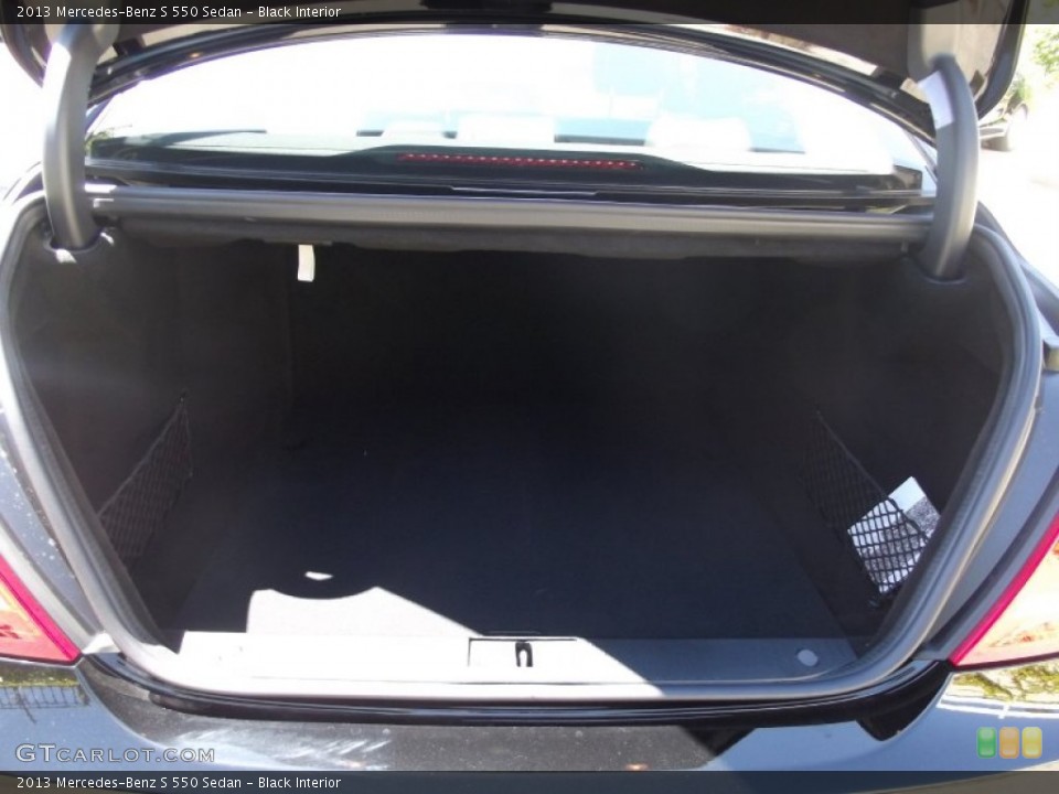 Black Interior Trunk for the 2013 Mercedes-Benz S 550 Sedan #68555971