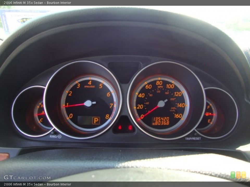 Bourbon Interior Gauges for the 2006 Infiniti M 35x Sedan #68557777