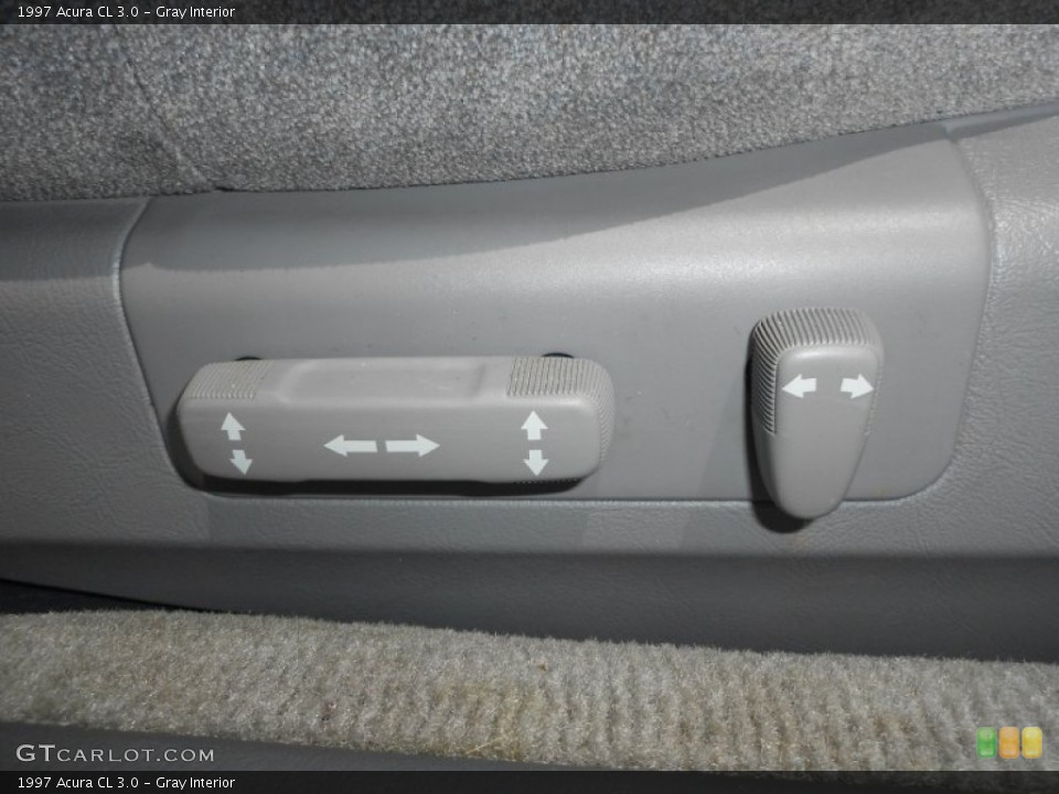 Gray Interior Controls for the 1997 Acura CL 3.0 #68558098
