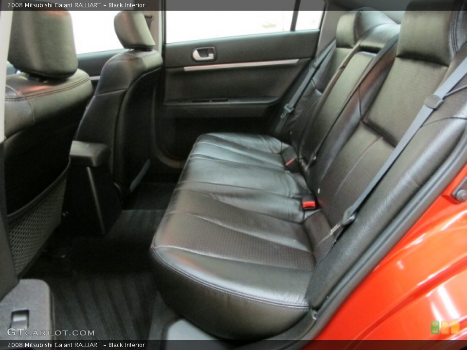 Black Interior Rear Seat for the 2008 Mitsubishi Galant RALLIART #68560351