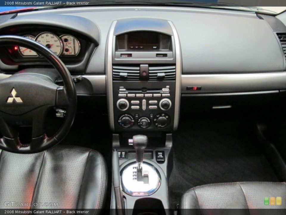 Black Interior Controls for the 2008 Mitsubishi Galant RALLIART #68560405