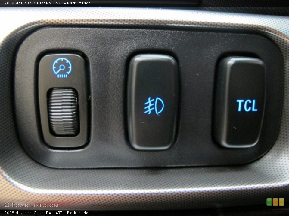 Black Interior Controls for the 2008 Mitsubishi Galant RALLIART #68560491