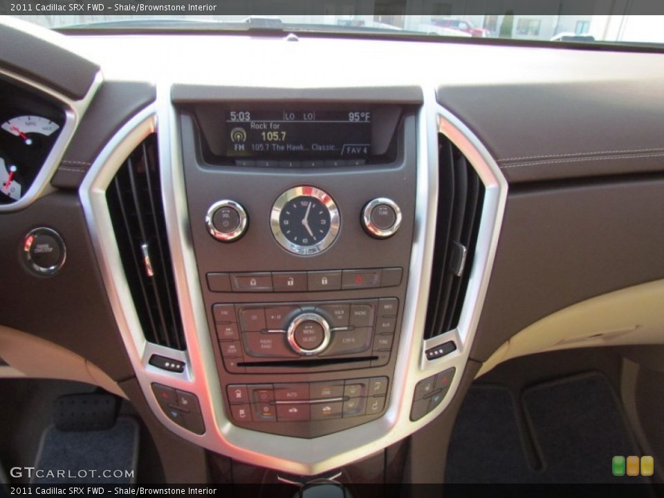 Shale/Brownstone Interior Controls for the 2011 Cadillac SRX FWD #68562340