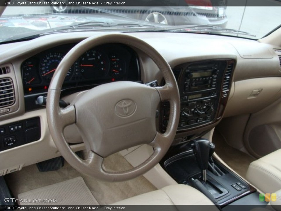 Gray Interior Dashboard for the 2000 Toyota Land Cruiser  #68562904