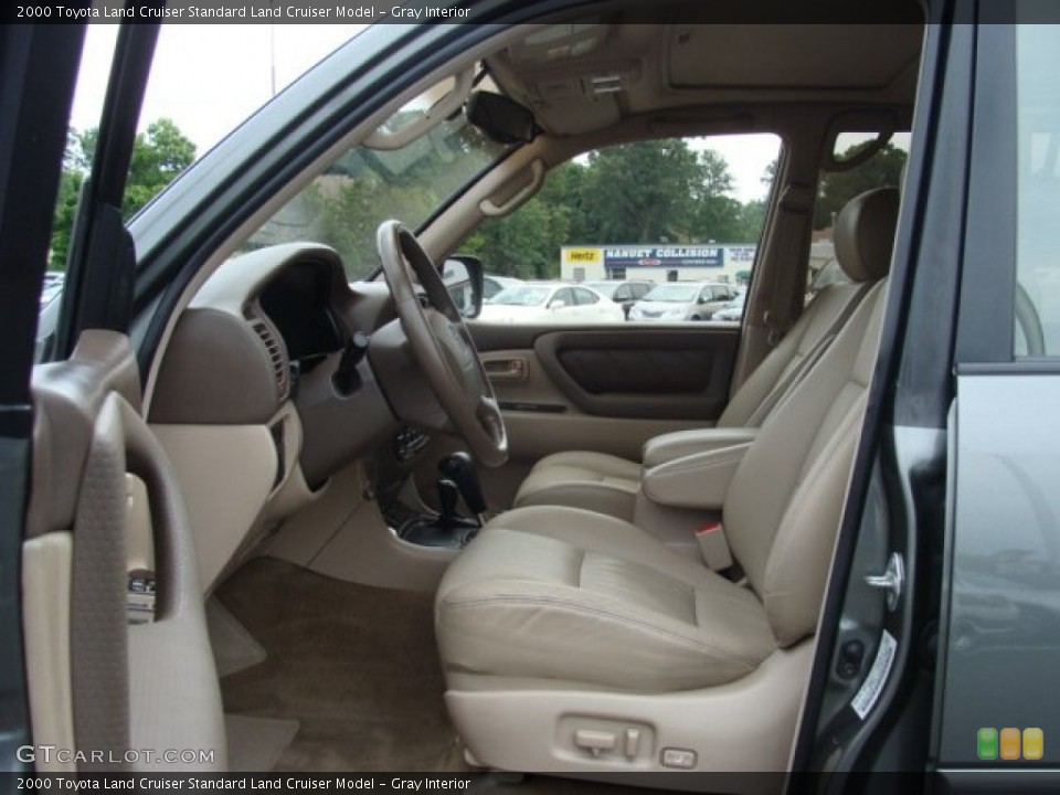 Gray Interior Front Seat for the 2000 Toyota Land Cruiser  #68562913