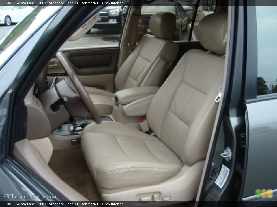 Gray 2000 Toyota Land Cruiser Interiors