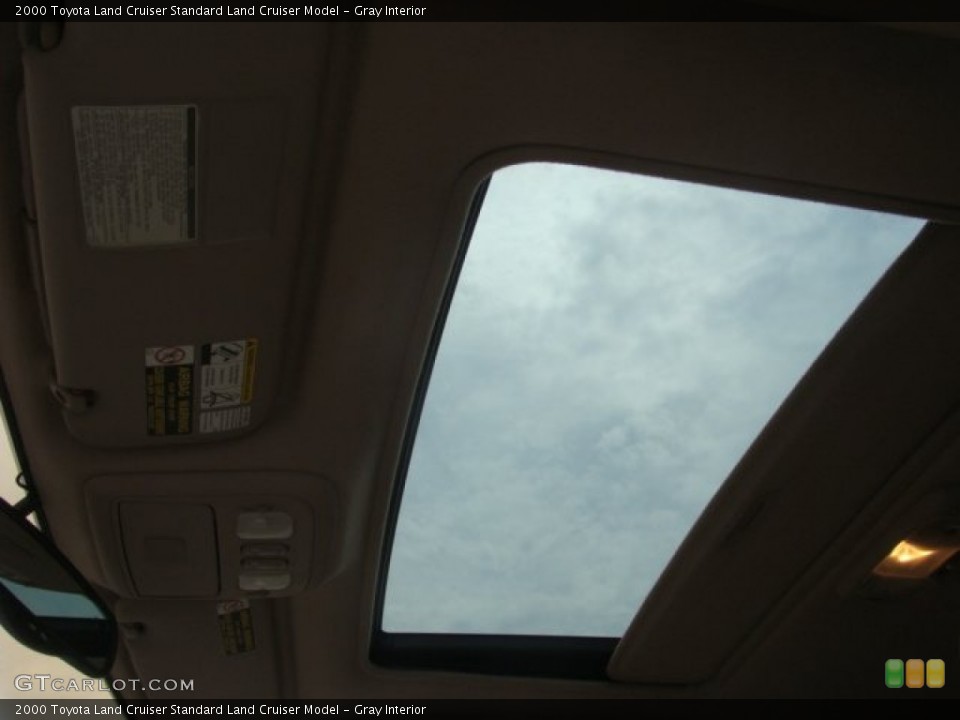 Gray Interior Sunroof for the 2000 Toyota Land Cruiser  #68562931