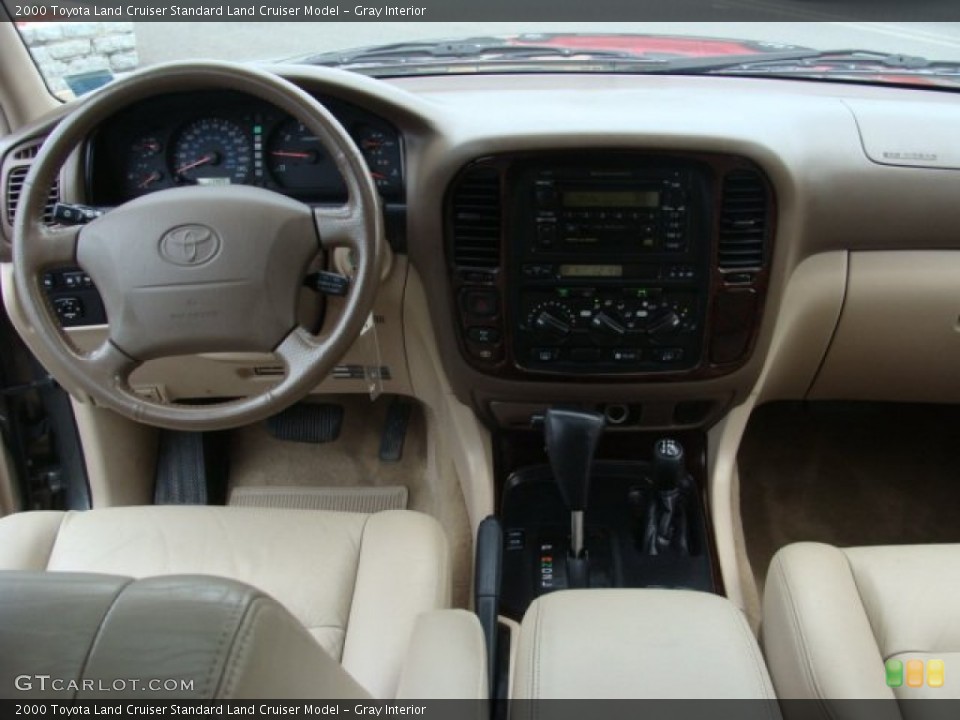 Gray Interior Dashboard for the 2000 Toyota Land Cruiser  #68562937