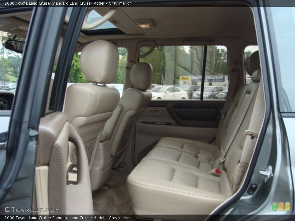 Gray Interior Rear Seat for the 2000 Toyota Land Cruiser  #68562979