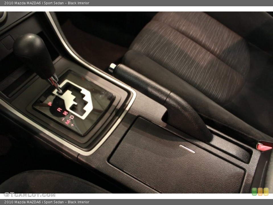 Black Interior Transmission for the 2010 Mazda MAZDA6 i Sport Sedan #68564050