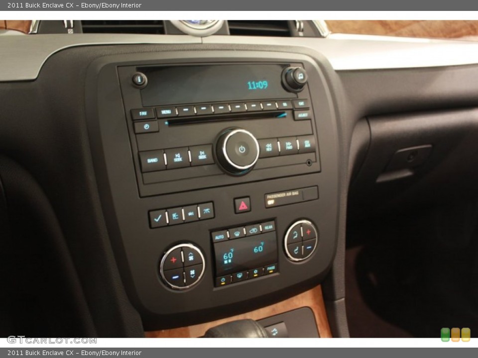 Ebony/Ebony Interior Controls for the 2011 Buick Enclave CX #68564371