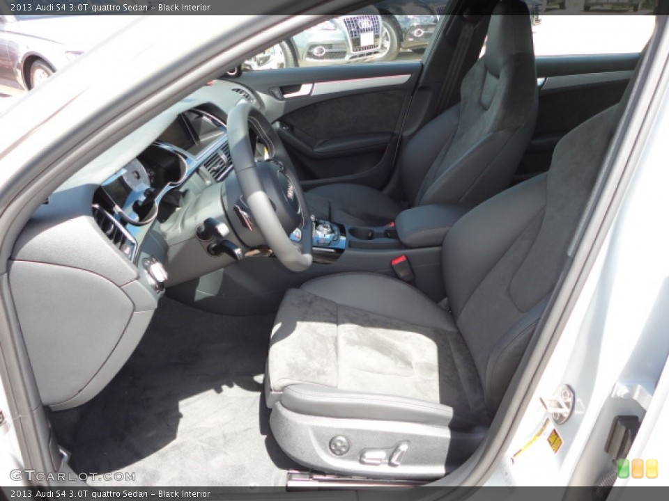 Black Interior Front Seat for the 2013 Audi S4 3.0T quattro Sedan #68564869