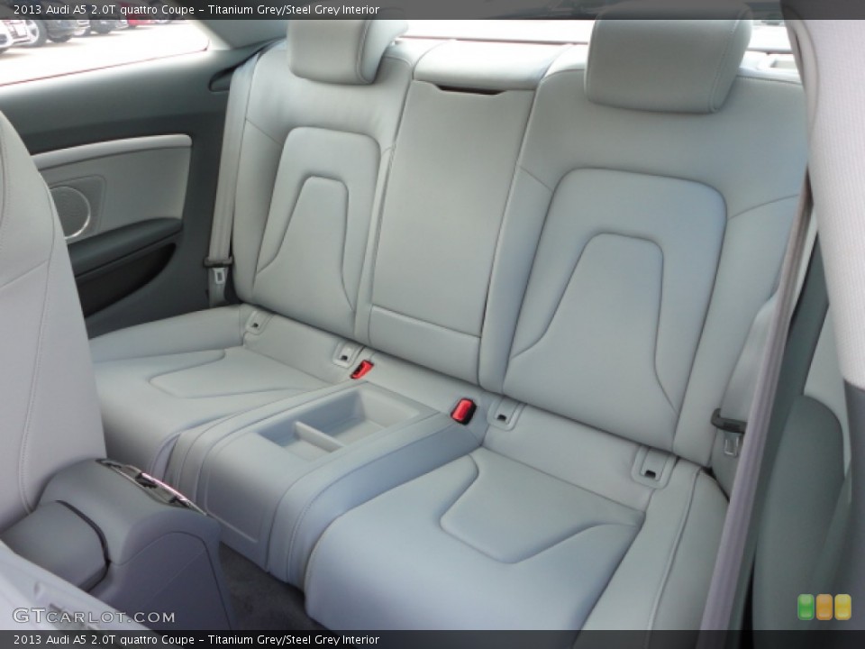Titanium Grey/Steel Grey Interior Rear Seat for the 2013 Audi A5 2.0T quattro Coupe #68564968