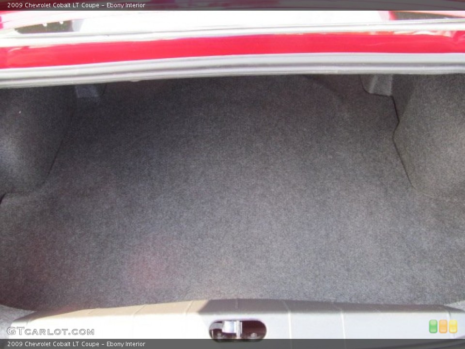 Ebony Interior Trunk for the 2009 Chevrolet Cobalt LT Coupe #68566315