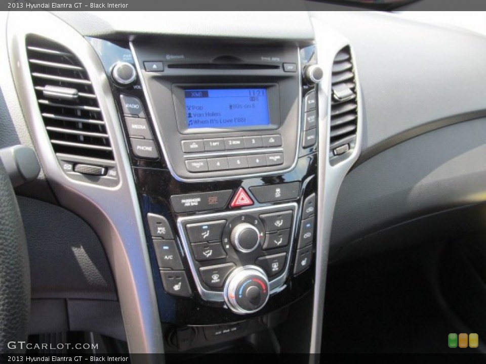 Black Interior Controls for the 2013 Hyundai Elantra GT #68567515
