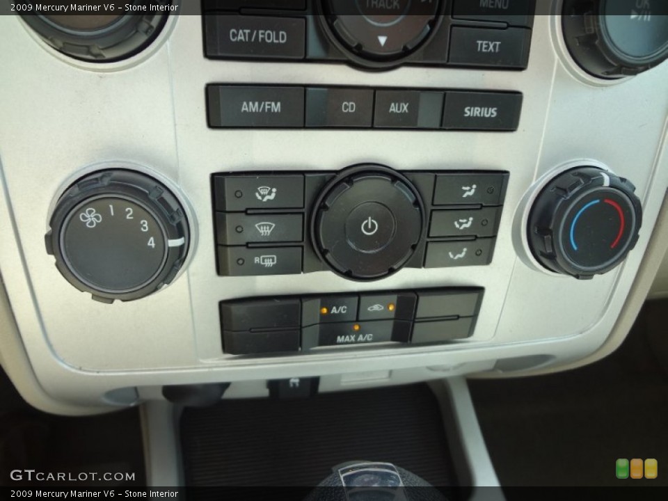 Stone Interior Controls for the 2009 Mercury Mariner V6 #68568448