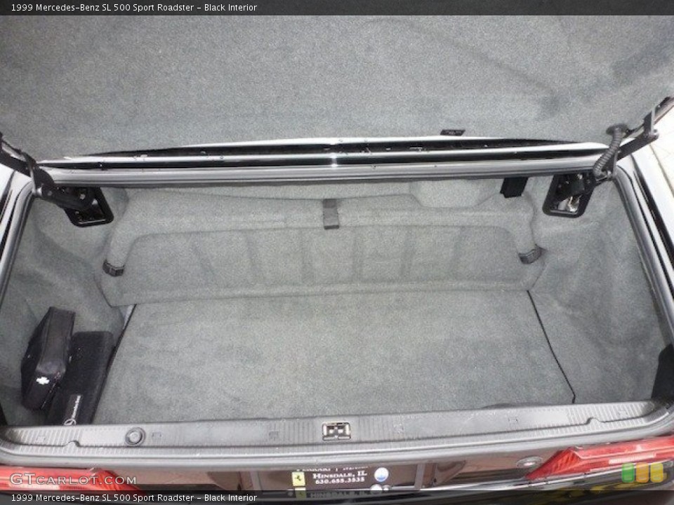Black Interior Trunk for the 1999 Mercedes-Benz SL 500 Sport Roadster #68568793