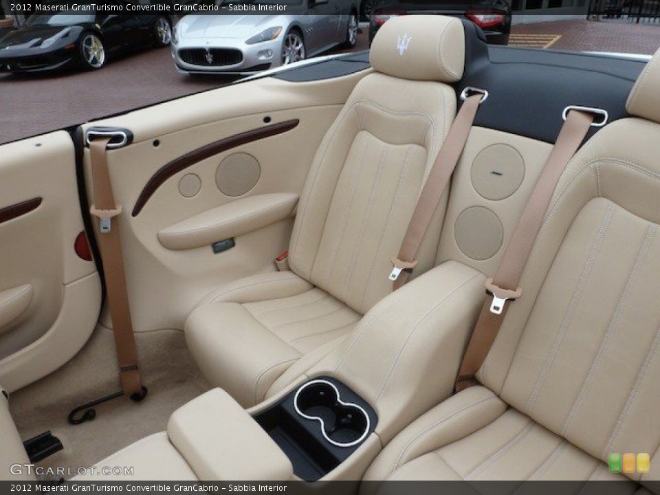 Sabbia Interior Photo for the 2012 Maserati GranTurismo Convertible GranCabrio #68569228