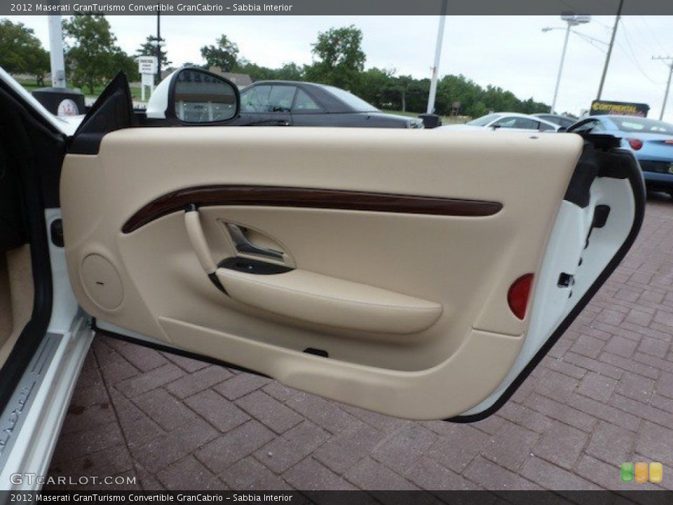 Sabbia Interior Door Panel for the 2012 Maserati GranTurismo Convertible GranCabrio #68569235