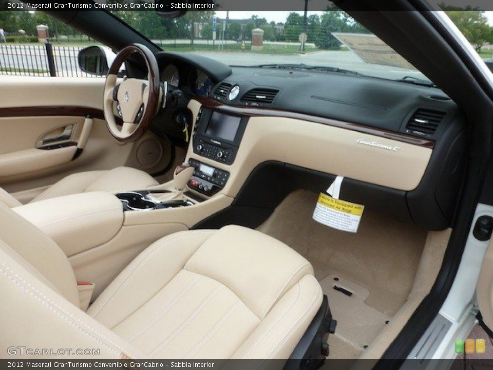 Sabbia Interior Photo for the 2012 Maserati GranTurismo Convertible GranCabrio #68569249