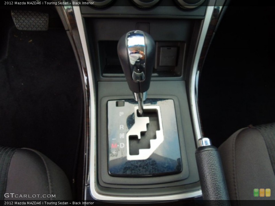 Black Interior Transmission for the 2012 Mazda MAZDA6 i Touring Sedan #68570125