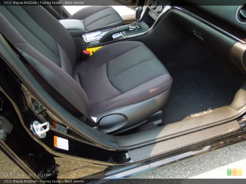 Black Interior Photo for the 2012 Mazda MAZDA6 i Touring Sedan #68570177