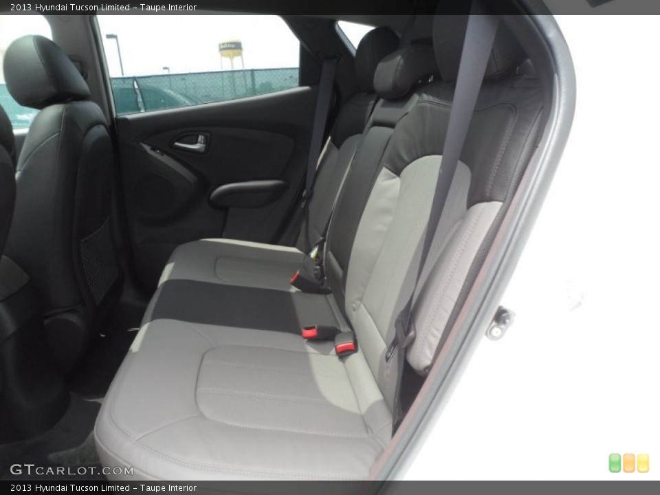 Taupe Interior Rear Seat for the 2013 Hyundai Tucson Limited #68570494