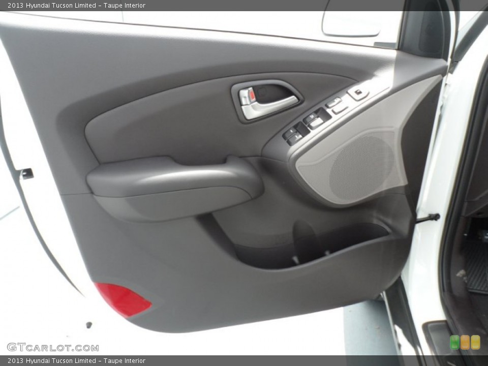 Taupe Interior Door Panel for the 2013 Hyundai Tucson Limited #68570497