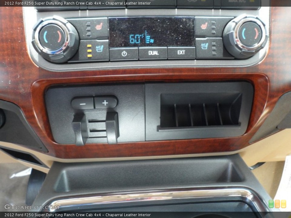 Chaparral Leather Interior Controls for the 2012 Ford F250 Super Duty King Ranch Crew Cab 4x4 #68572144
