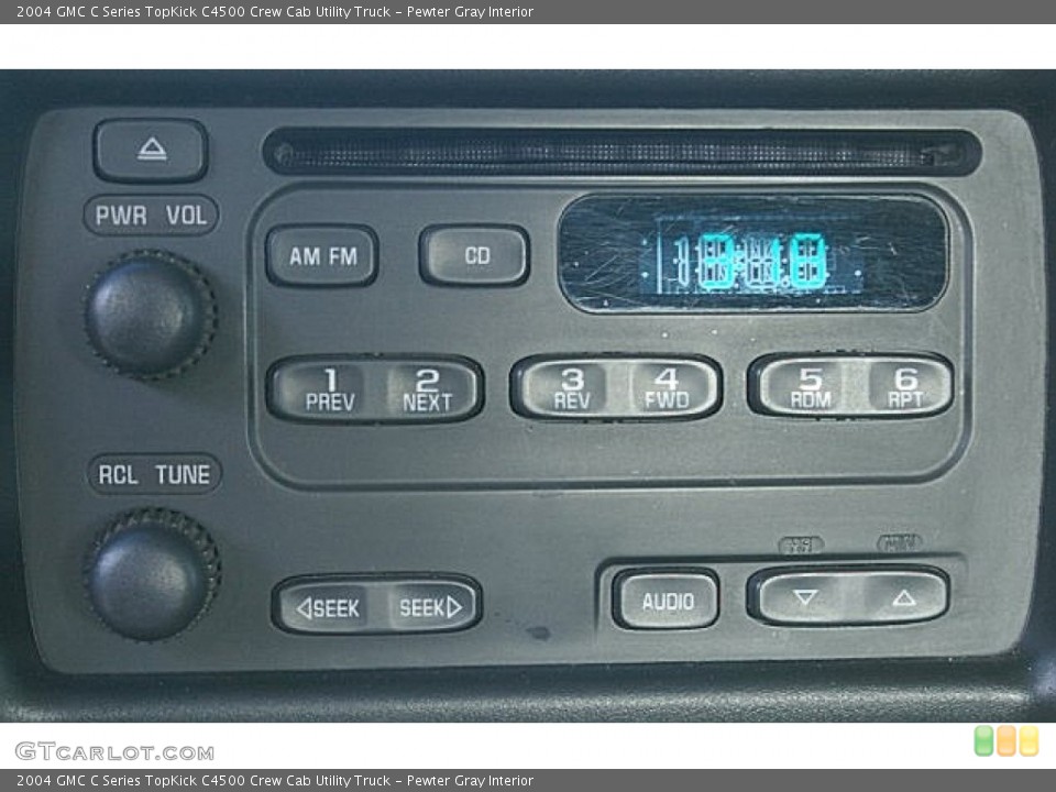 Pewter Gray Interior Audio System for the 2004 GMC C Series TopKick C4500 Crew Cab Utility Truck #68572492