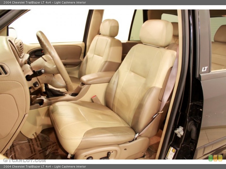 Light Cashmere Interior Front Seat for the 2004 Chevrolet TrailBlazer LT 4x4 #68575066