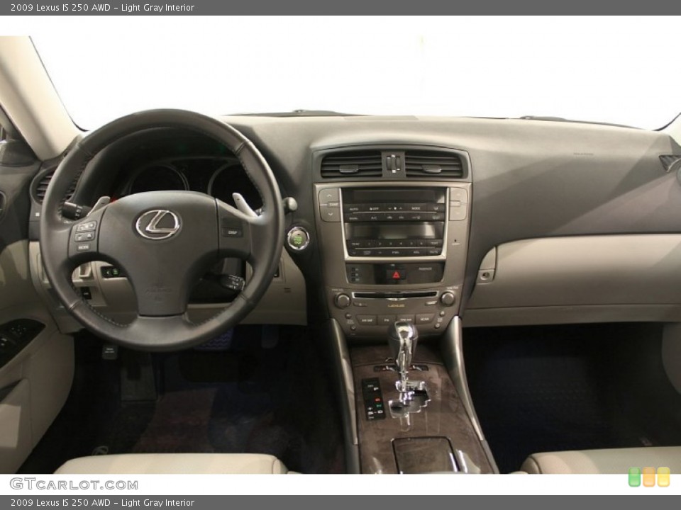 Light Gray Interior Dashboard for the 2009 Lexus IS 250 AWD #68577010