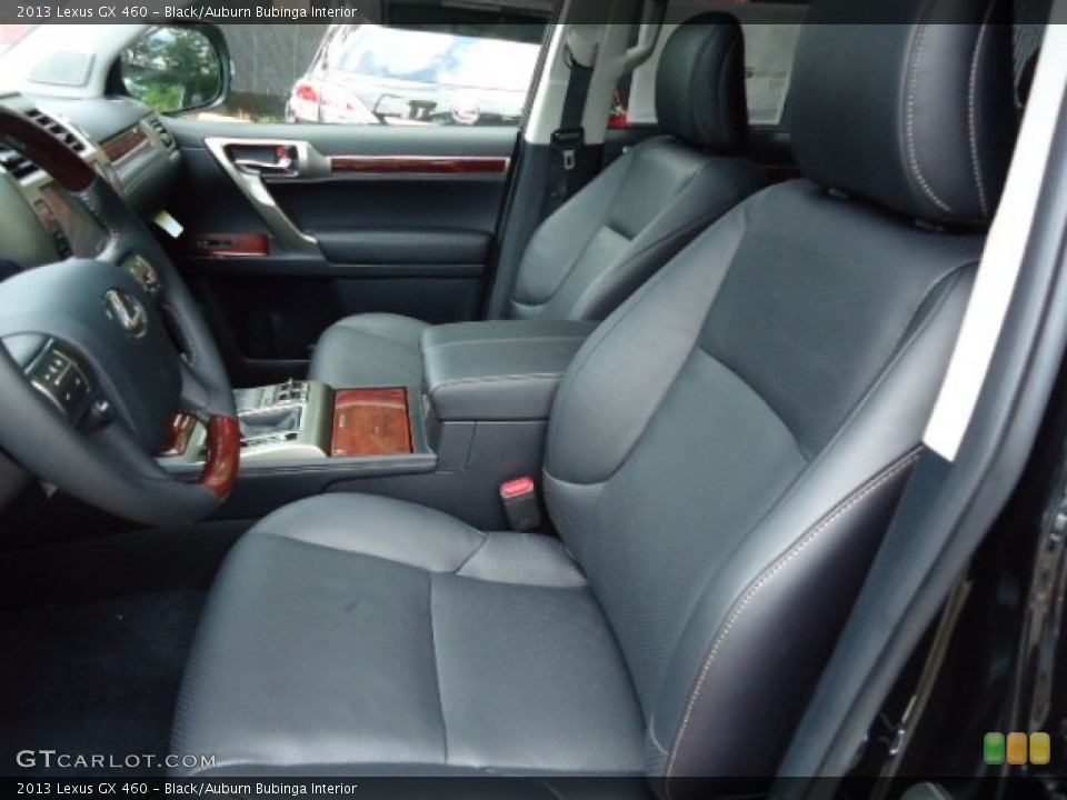 Black/Auburn Bubinga Interior Photo for the 2013 Lexus GX 460 #68577457