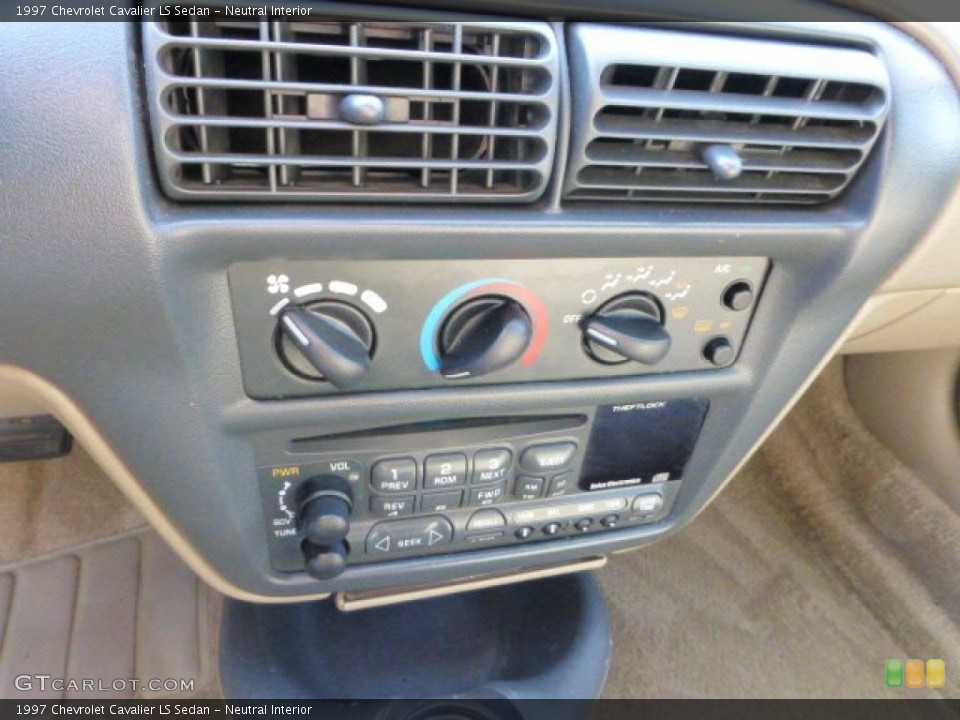 Neutral Interior Controls for the 1997 Chevrolet Cavalier LS Sedan #68578093