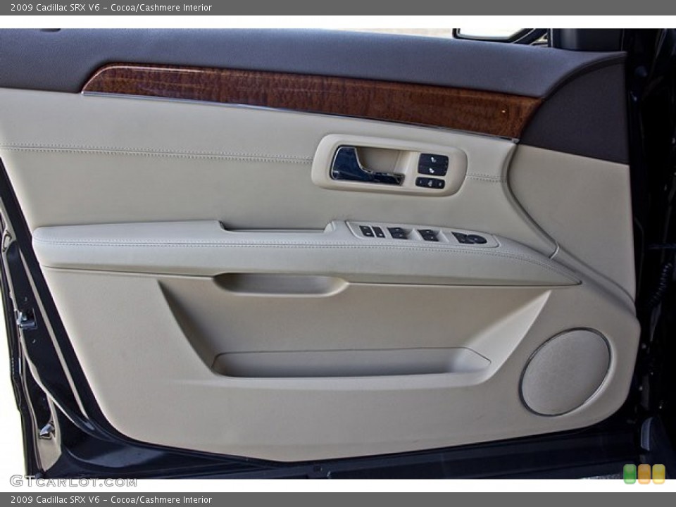 Cocoa/Cashmere Interior Door Panel for the 2009 Cadillac SRX V6 #68581103