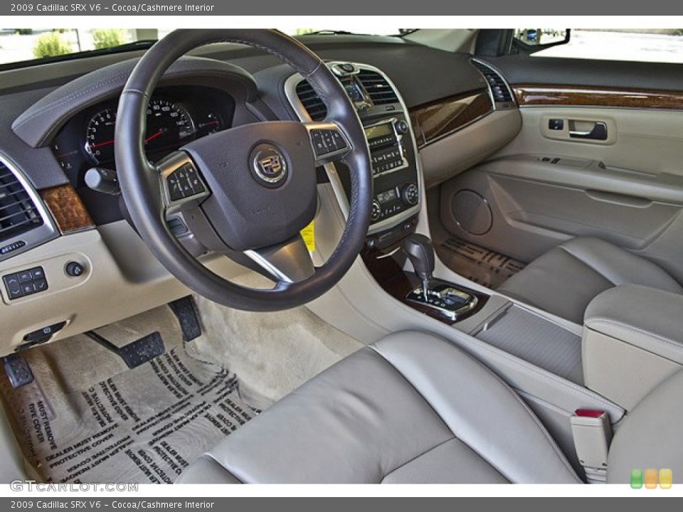 Cocoa/Cashmere 2009 Cadillac SRX Interiors