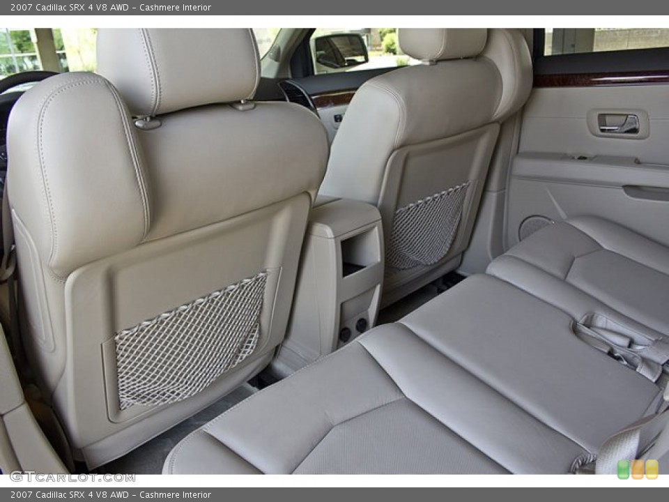 Cashmere Interior Rear Seat for the 2007 Cadillac SRX 4 V8 AWD #68581454