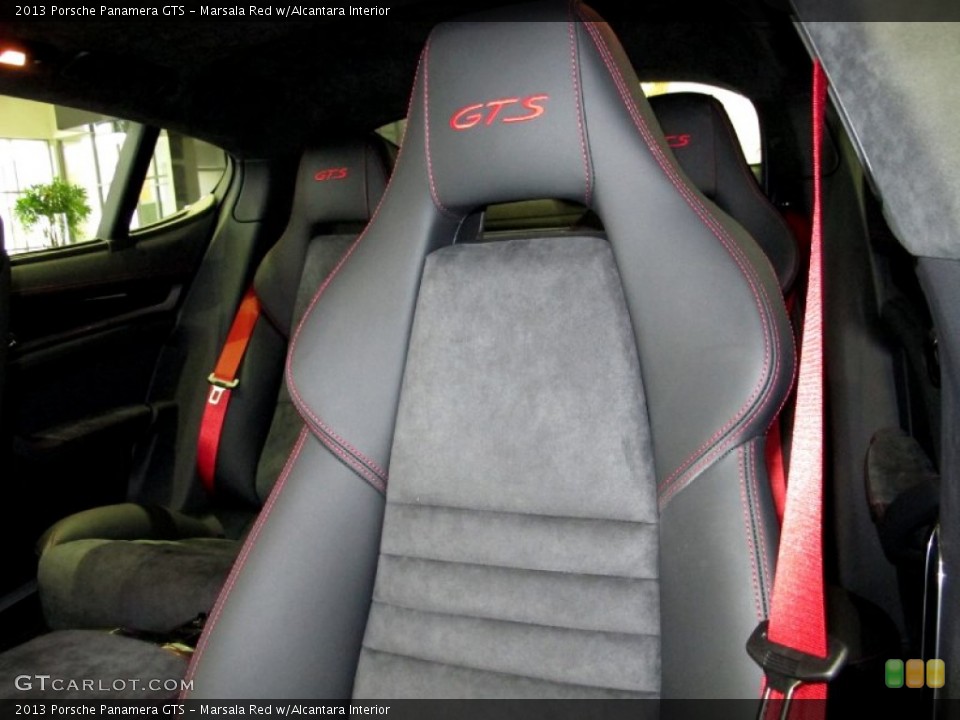 Marsala Red w/Alcantara Interior Front Seat for the 2013 Porsche Panamera GTS #68581526