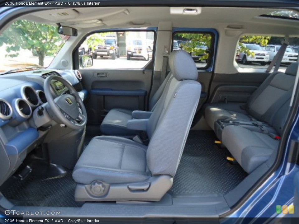 Gray/Blue Interior Photo for the 2006 Honda Element EX-P AWD #68581699