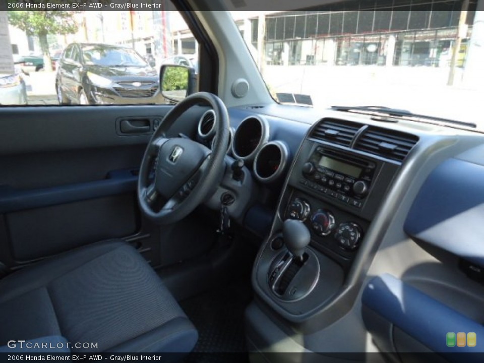 Gray/Blue Interior Dashboard for the 2006 Honda Element EX-P AWD #68581742