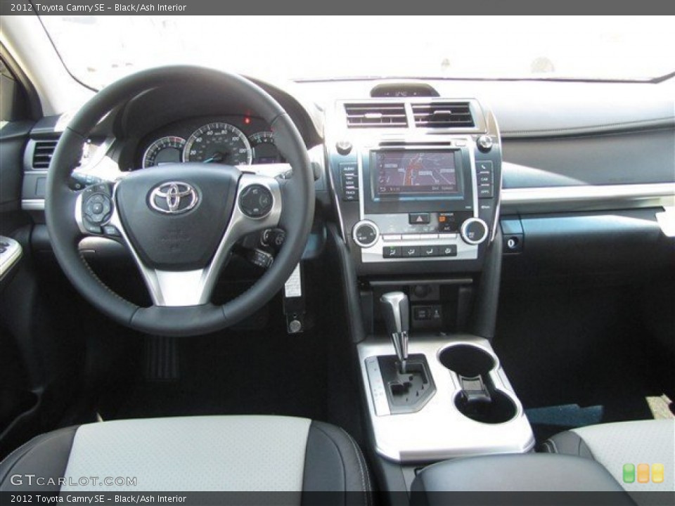 Black/Ash Interior Dashboard for the 2012 Toyota Camry SE #68583257