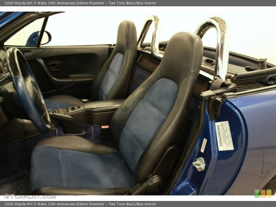 Two Tone Black/Blue Interior Front Seat for the 1999 Mazda MX-5 Miata 10th Anniversary Edition Roadster #68584764