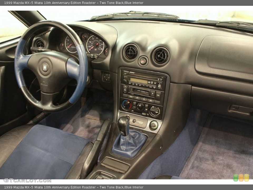 Two Tone Black/Blue Interior Dashboard for the 1999 Mazda MX-5 Miata 10th Anniversary Edition Roadster #68584802