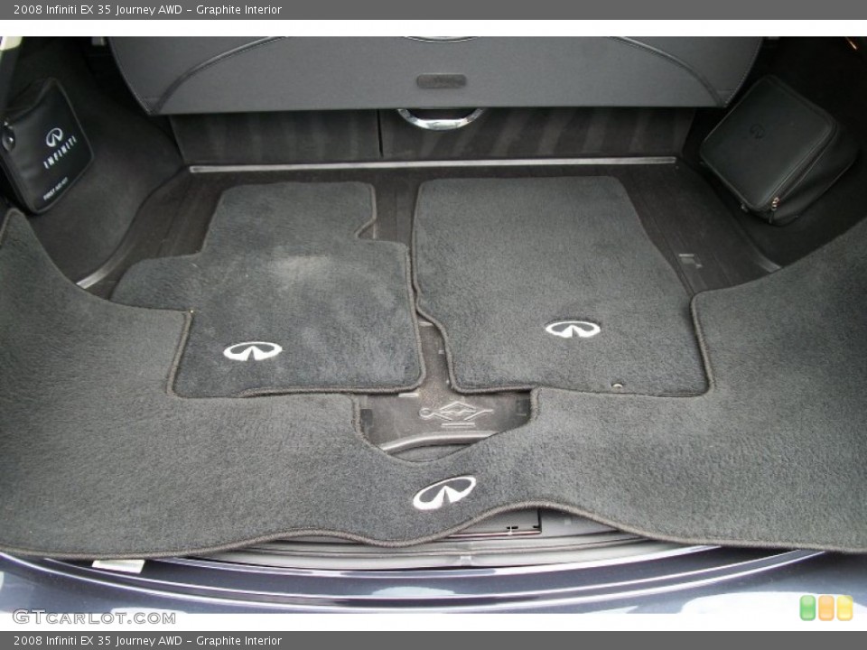 Graphite Interior Trunk for the 2008 Infiniti EX 35 Journey AWD #68585540