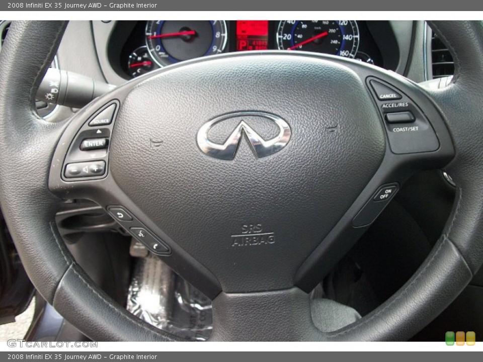 Graphite Interior Controls for the 2008 Infiniti EX 35 Journey AWD #68585654
