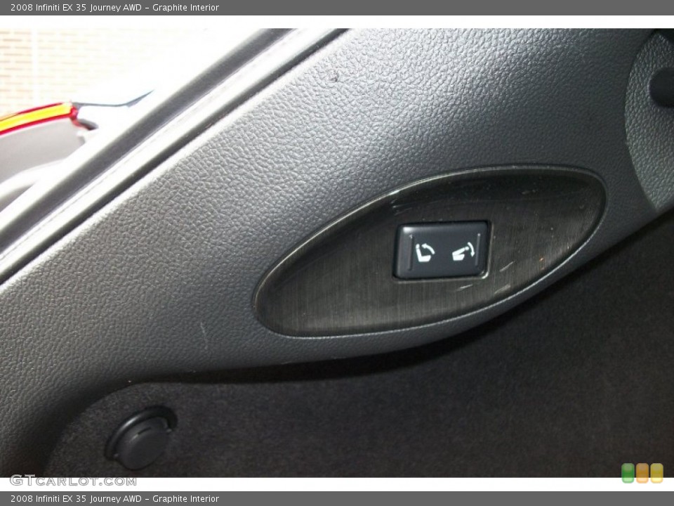 Graphite Interior Controls for the 2008 Infiniti EX 35 Journey AWD #68585672