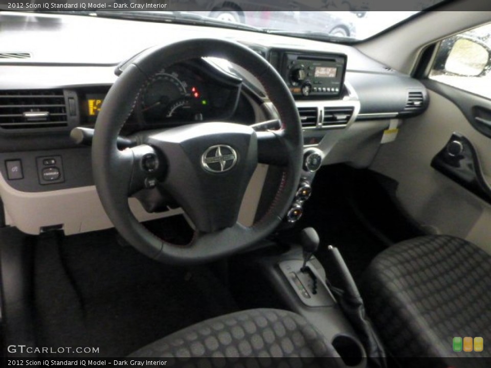 Dark Gray Interior Dashboard for the 2012 Scion iQ  #68586314