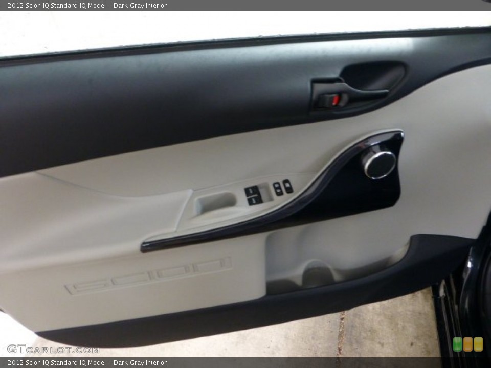 Dark Gray Interior Door Panel for the 2012 Scion iQ  #68586323