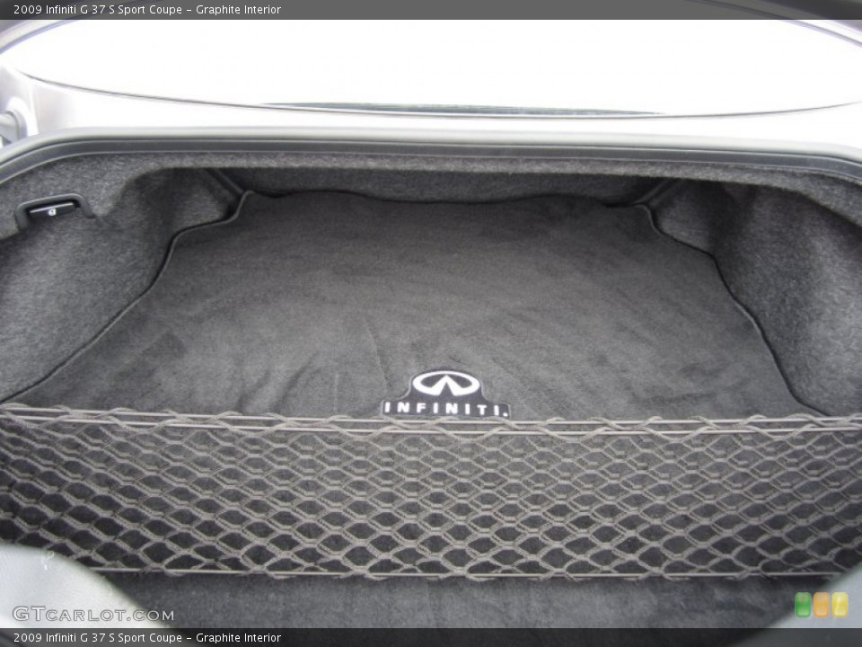 Graphite Interior Trunk for the 2009 Infiniti G 37 S Sport Coupe #68586575